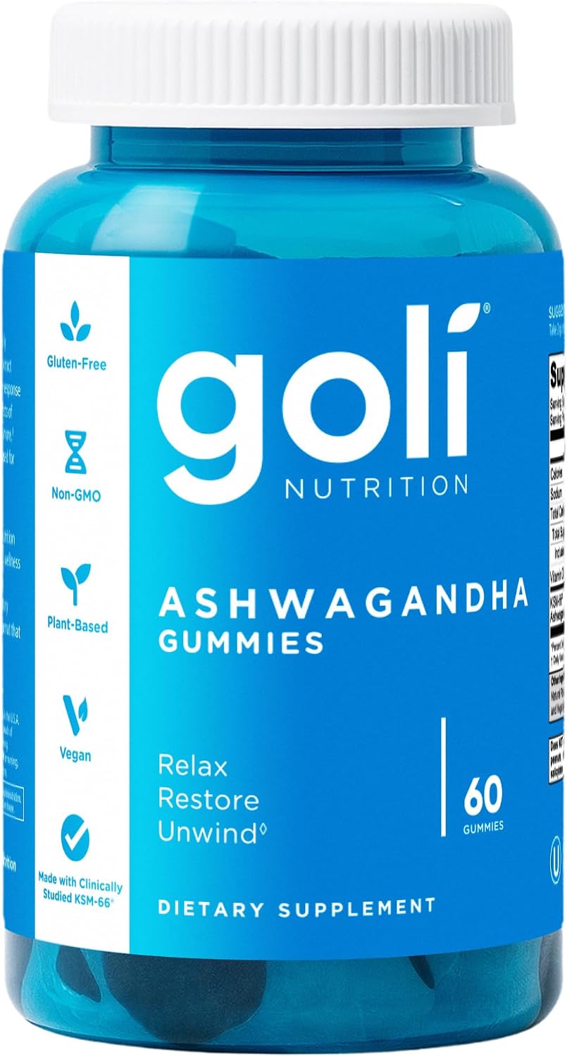 Goli Ashwagandha Gummies, 60 gummies