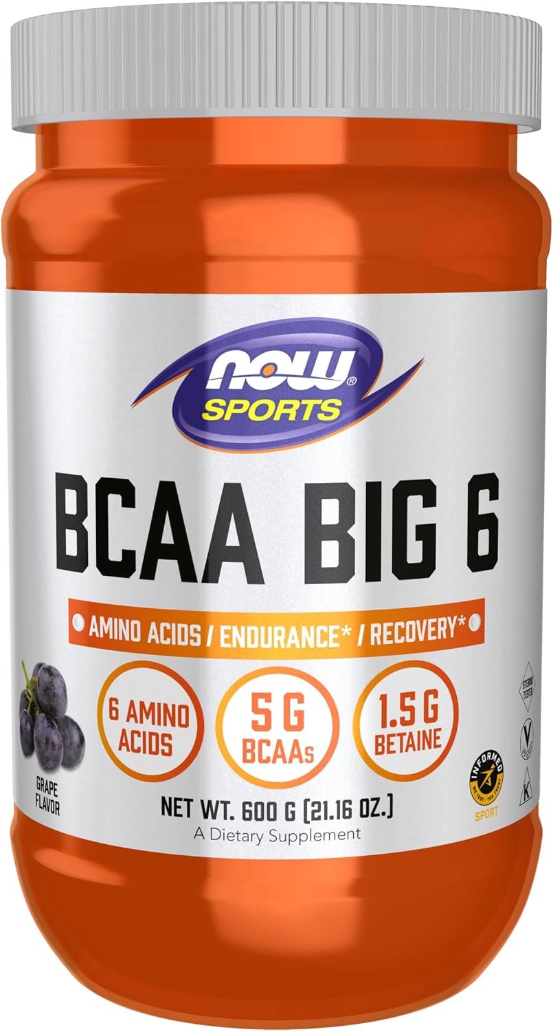 NOW Sports BCAA Big 6 tub