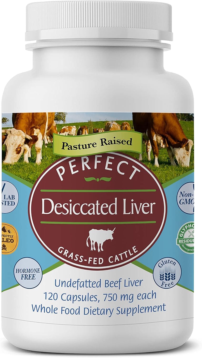 Perfect Supplements Perfect Desiccated Liver bottle