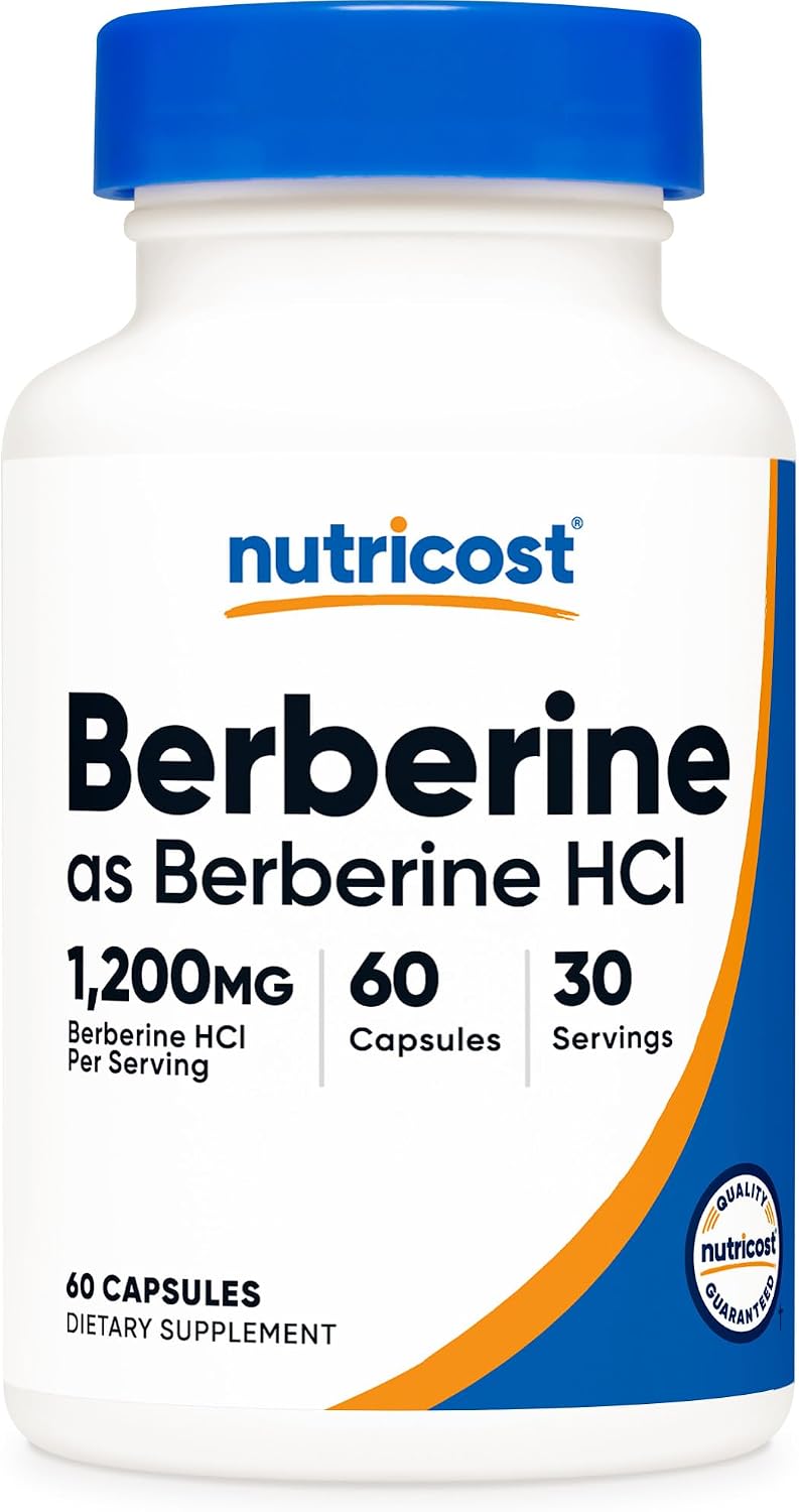 Nutricost Berberine HCl bottle