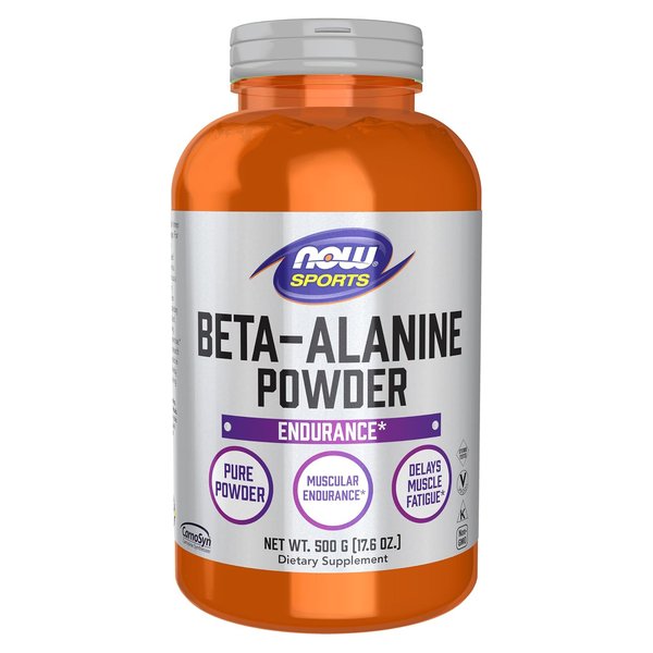 NOW Sports Beta-Alanine Pure Powder 500 g bottle