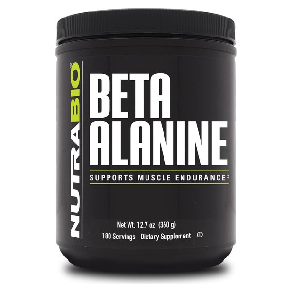 NutraBio Beta Alanine powder tub, 360 g
