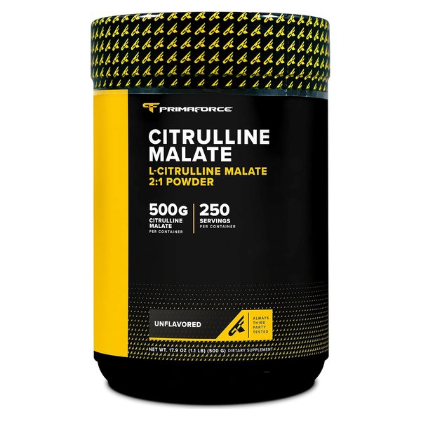 PrimaForce Citrulline Malate 2:1 unflavored powder tub, 500 g