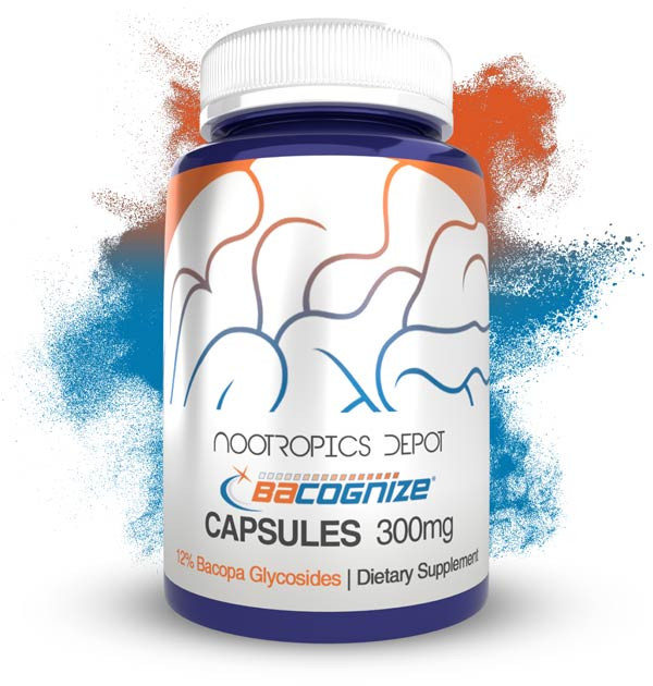 Nootropics Depot BaCognize Bacopa Monnieri 300 mg, 120 capsules