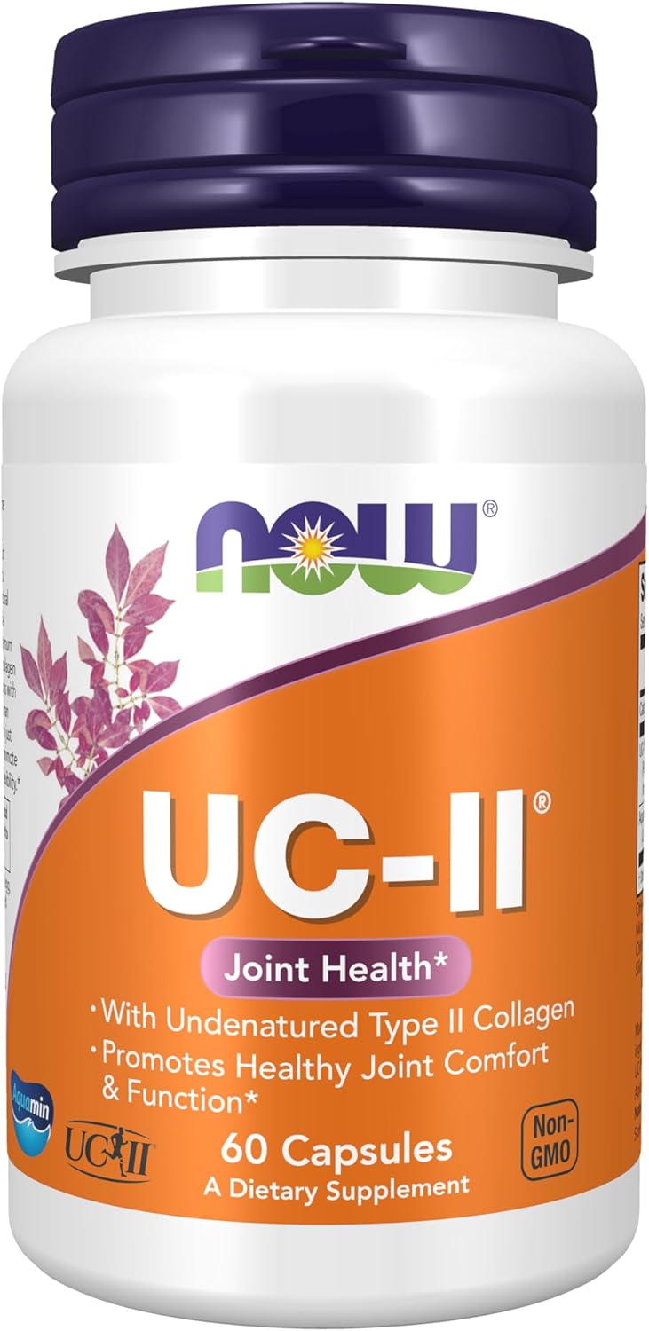 NOW Foods UC-II undenatured Type II collagen, 60 capsules