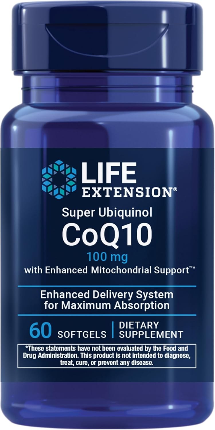Life Extension Super Ubiquinol CoQ10 bottle