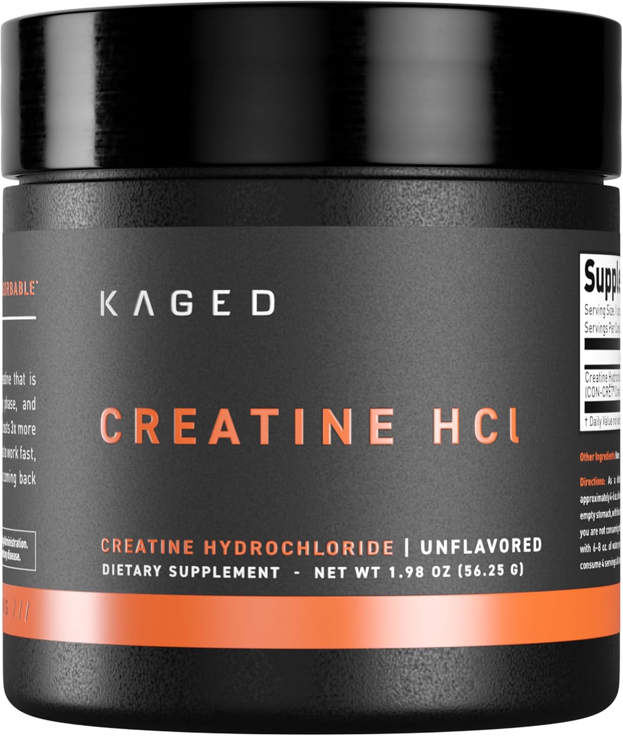 Kaged Creatine HCl unflavored tub