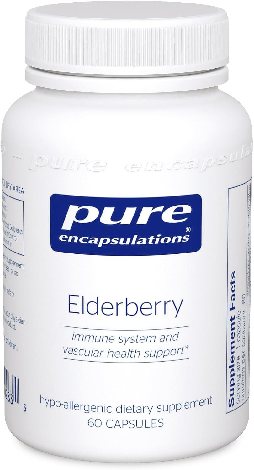 Pure Encapsulations Elderberry bottle