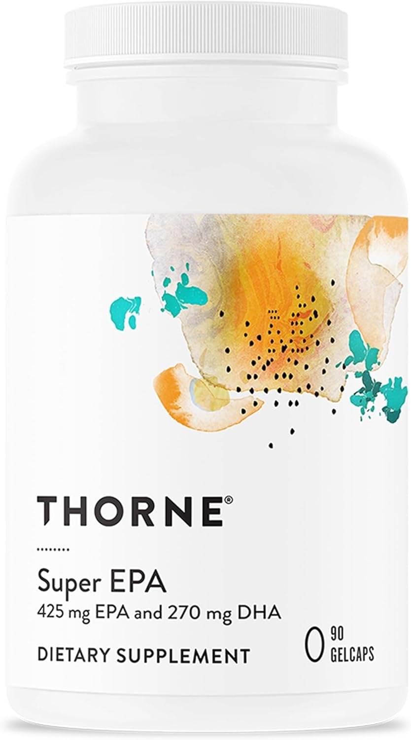 Thorne Super EPA fish oil bottle