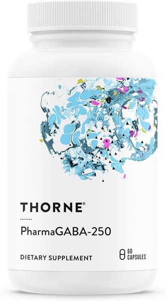 Thorne PharmaGABA-250 capsules bottle