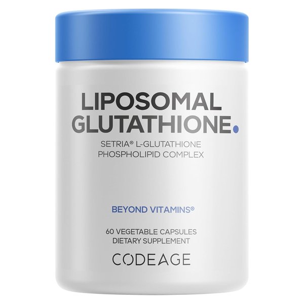 Codeage Liposomal Glutathione Setria 60 vegetable capsule bottle