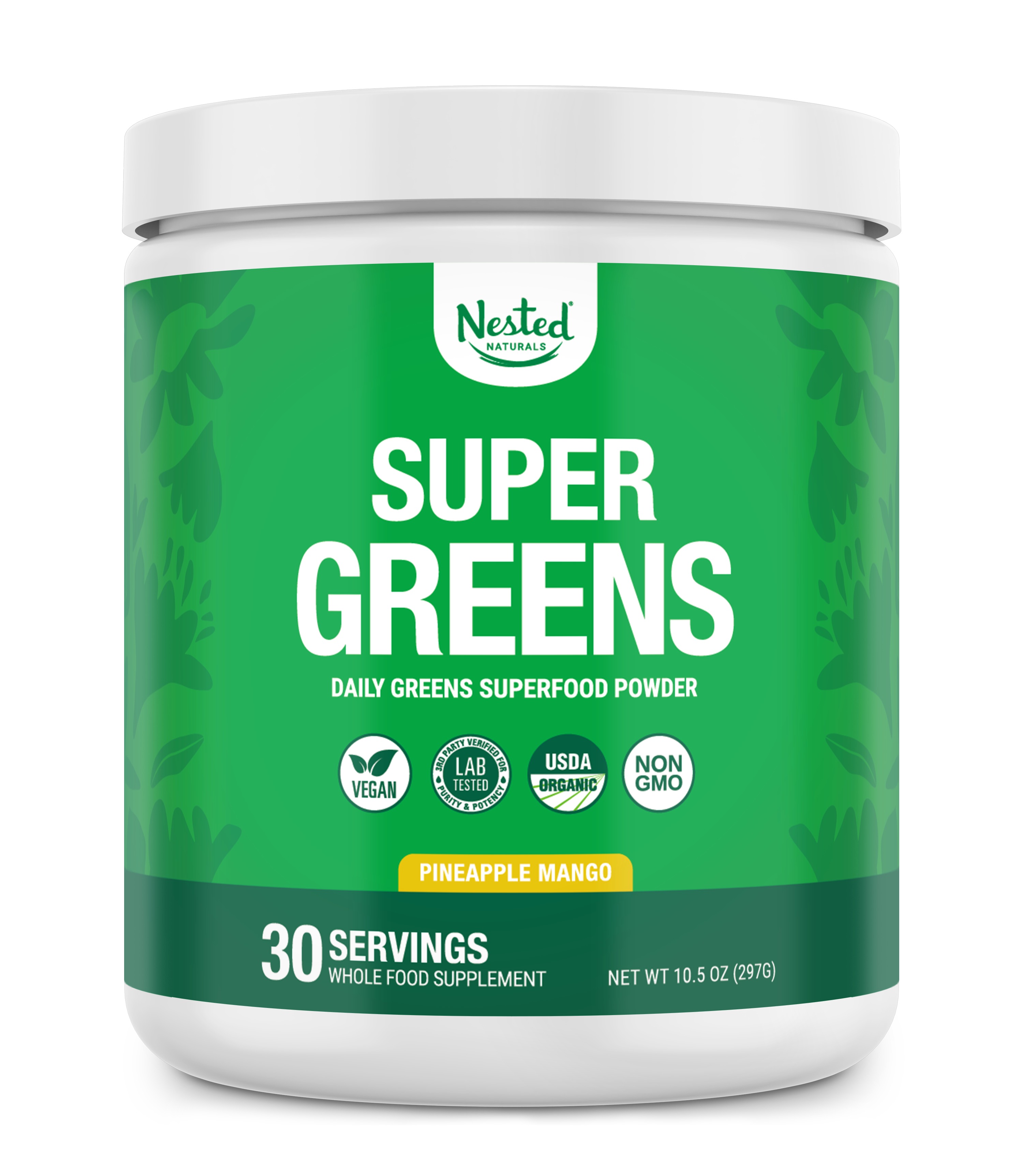 Nested Naturals Super Greens tub