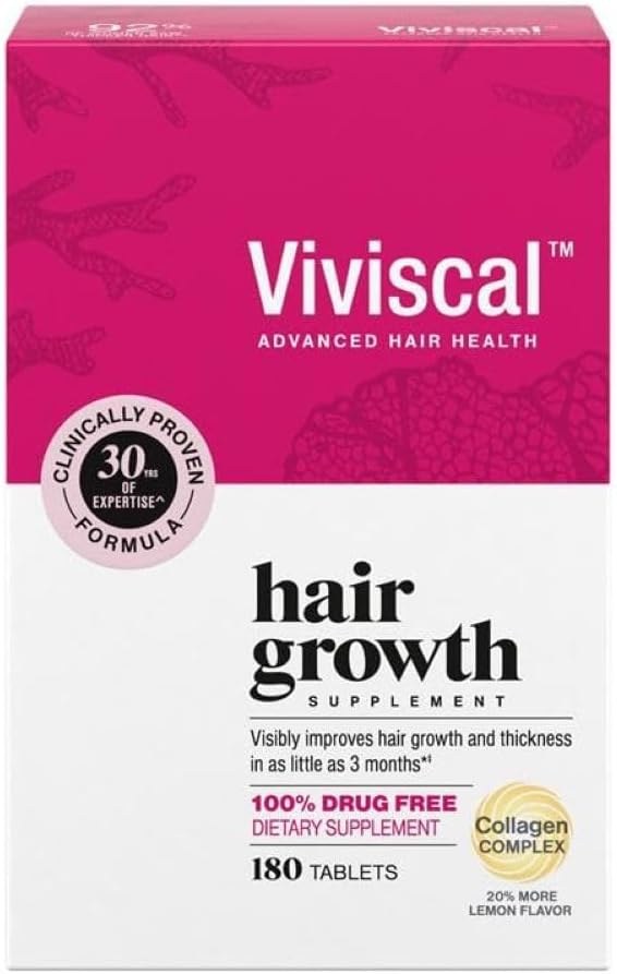 Viviscal Advanced Hair Health tablets bottle