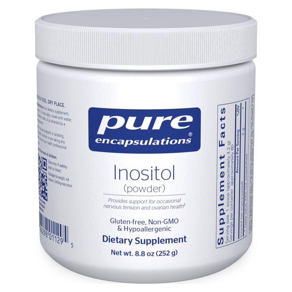 Pure Encapsulations Inositol powder jar, 252 g