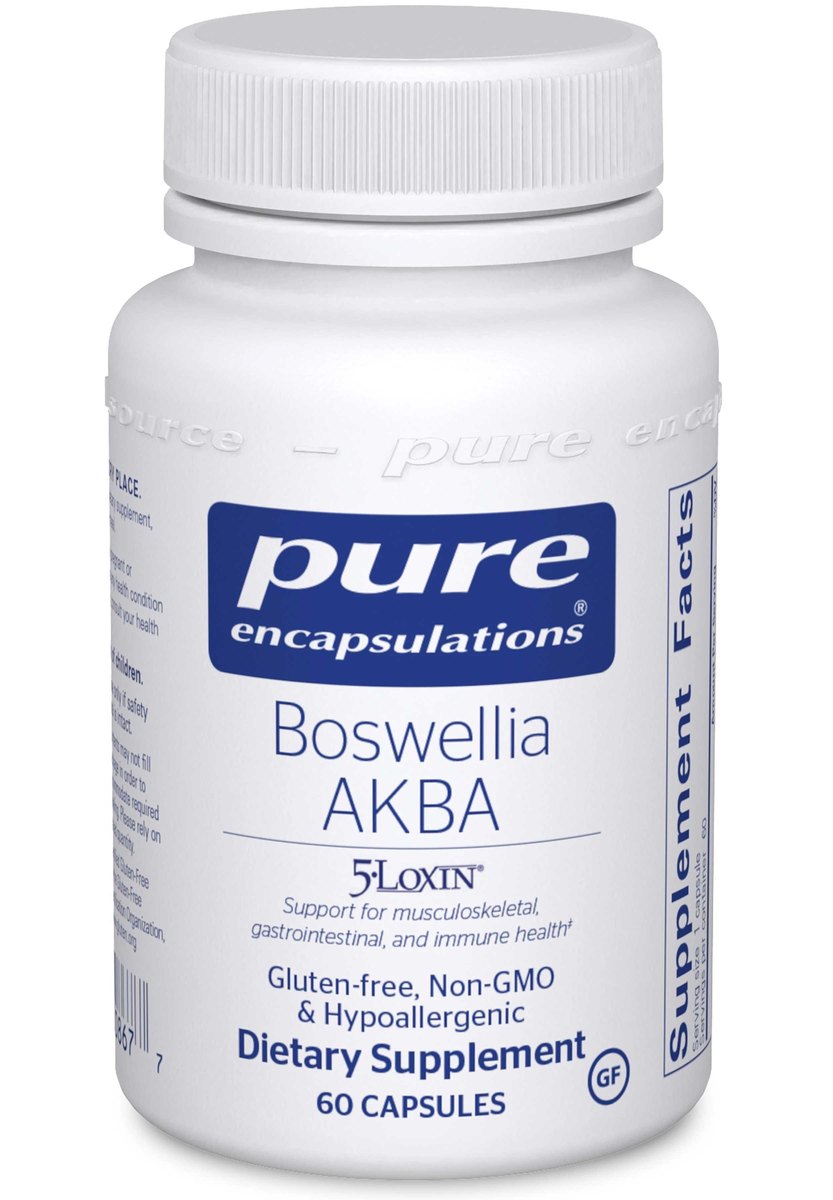 Pure Encapsulations Boswellia AKBA 5-LOXIN 100 mg, 60 capsules