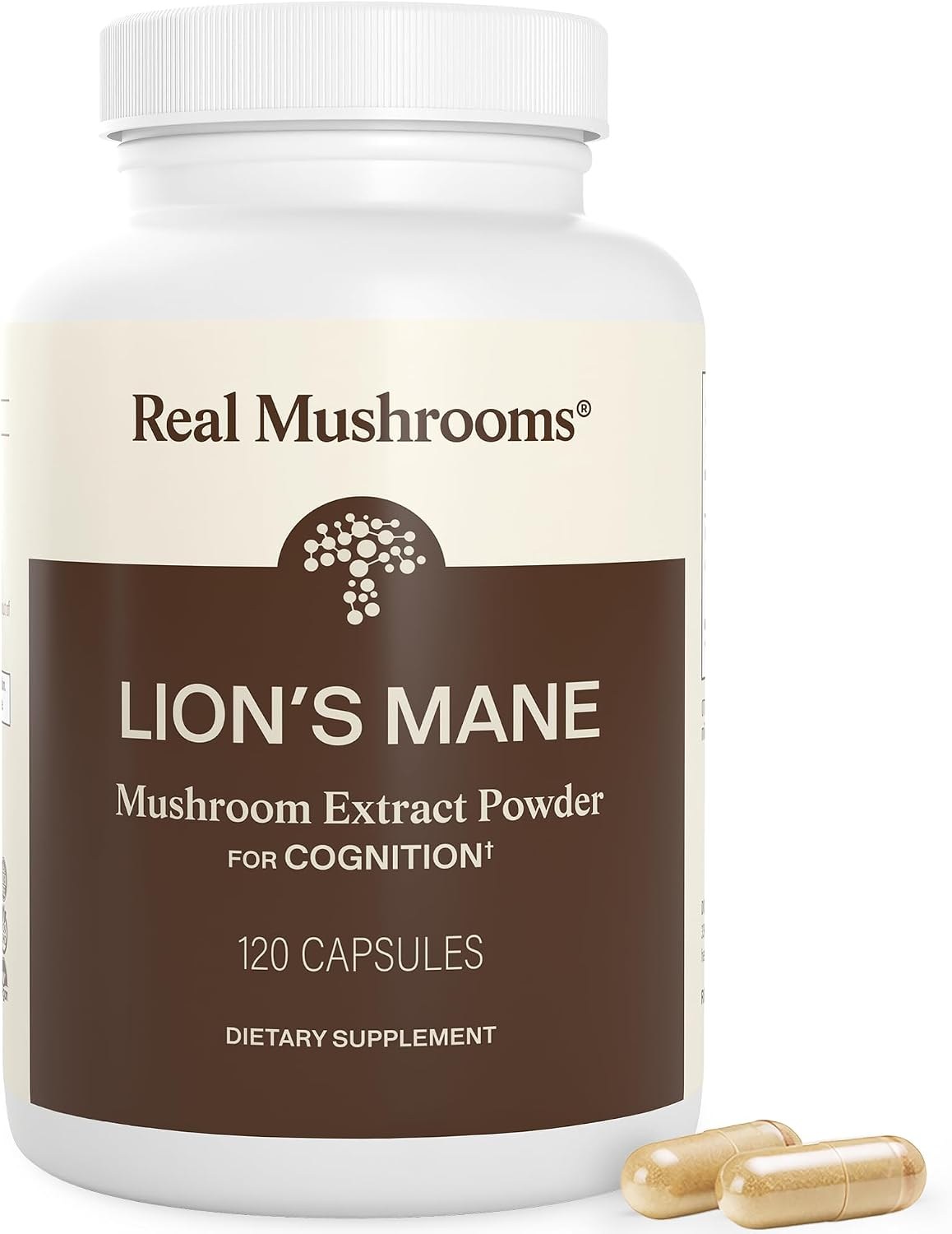 Real Mushrooms Organic Lion's Mane bottle