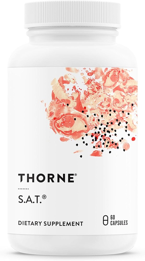 Thorne S.A.T. liver support capsules bottle