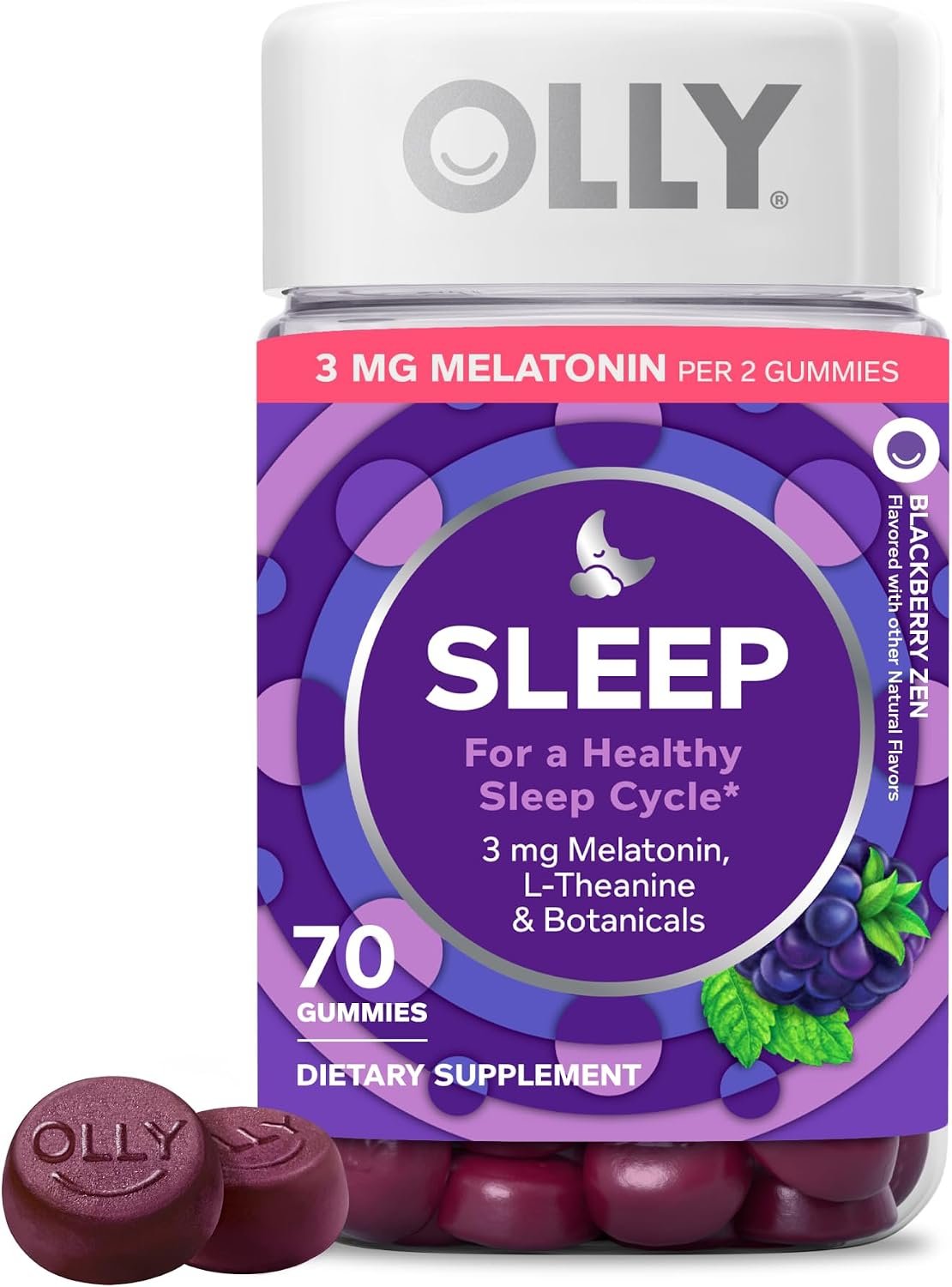 OLLY Sleep gummy bottle