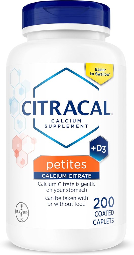 Citracal Petites calcium citrate plus D3 caplets bottle