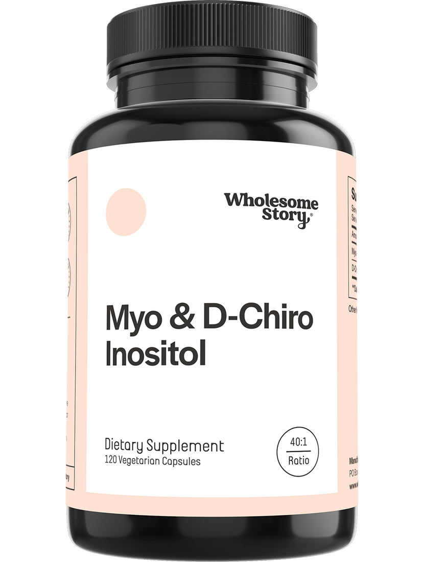 Wholesome Story Myo-Inositol & D-Chiro Inositol 40:1, 120 capsules