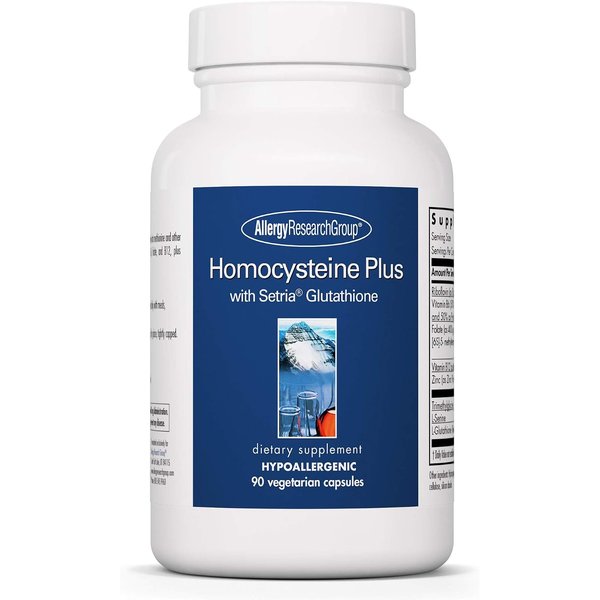 Allergy Research Group Homocysteine Plus 90-capsule bottle
