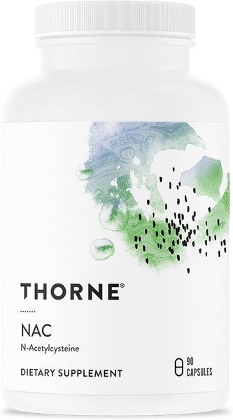 Thorne NAC N-Acetylcysteine capsules bottle