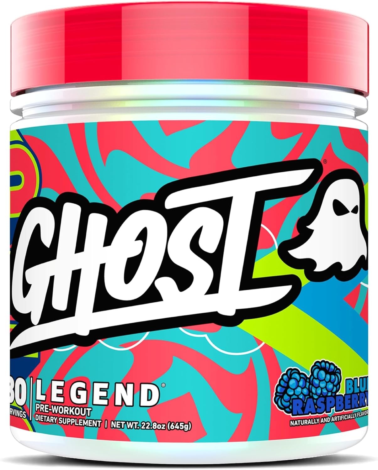 Ghost Legend pre-workout tub