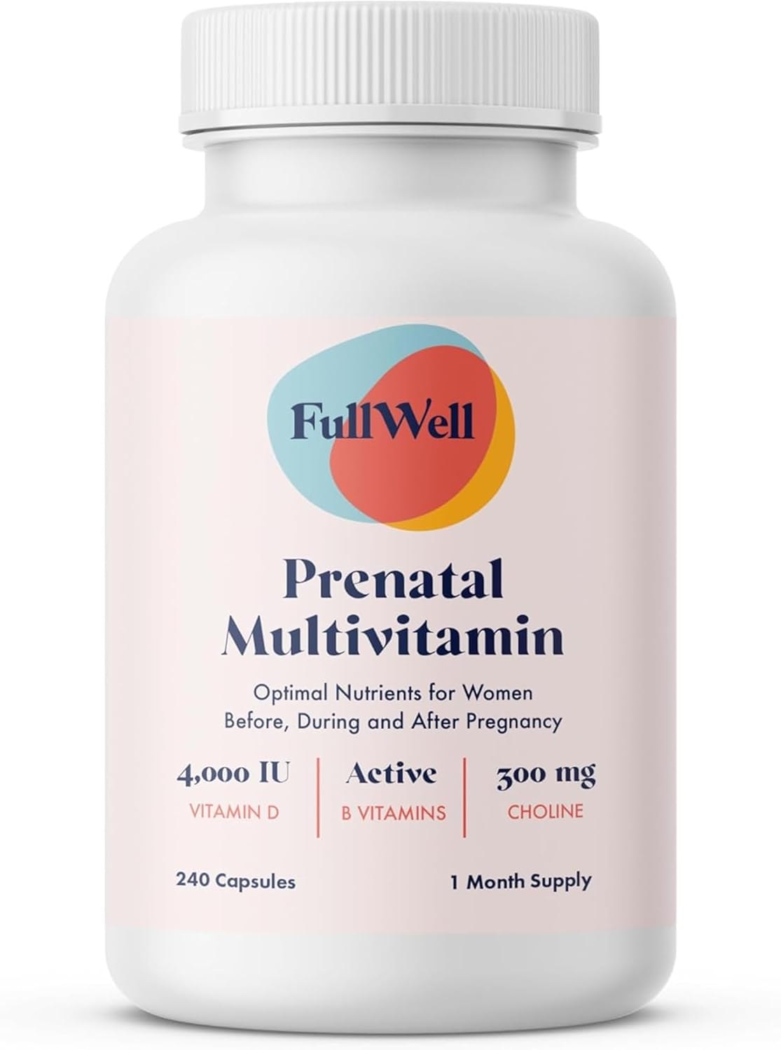FullWell Women's Prenatal Multivitamin bottle