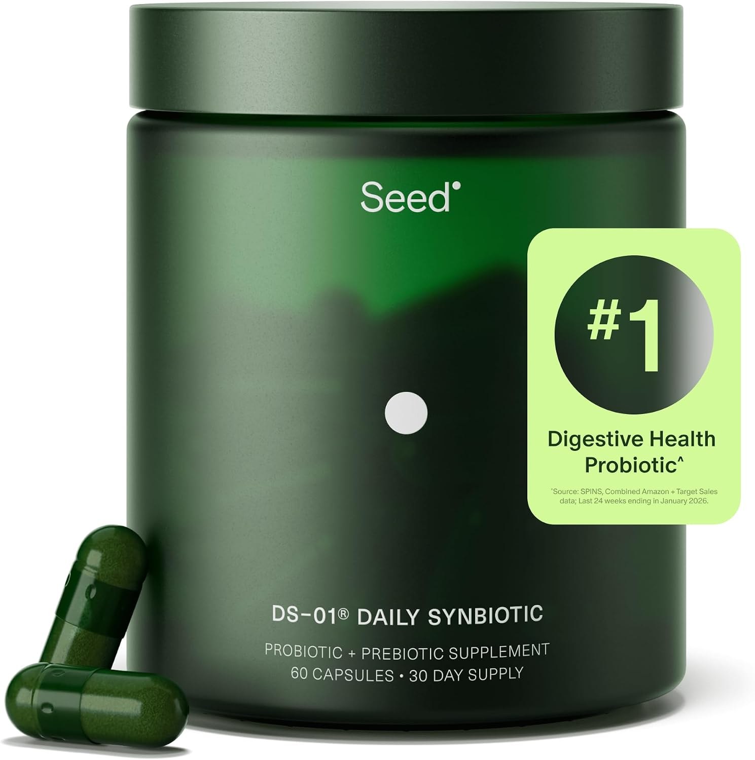 Seed DS-01 Daily Synbiotic jar
