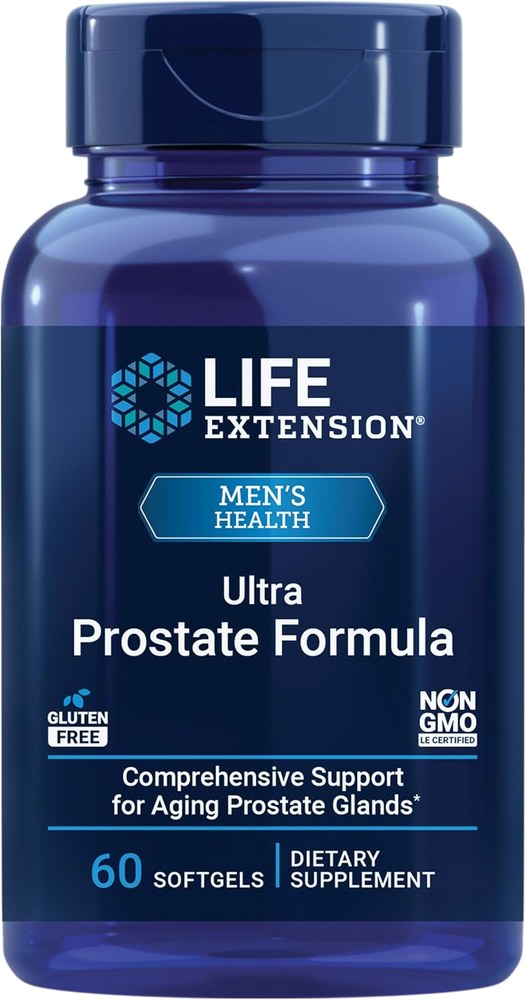 Life Extension Ultra Prostate Formula softgels bottle