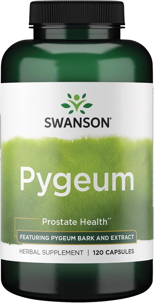 Swanson Pygeum bark and extract 400 mg capsules bottle