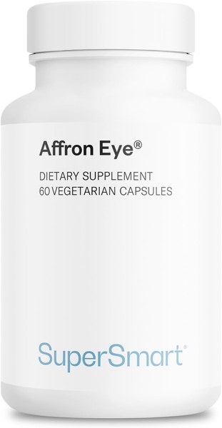 SuperSmart affronEYE saffron extract capsules bottle