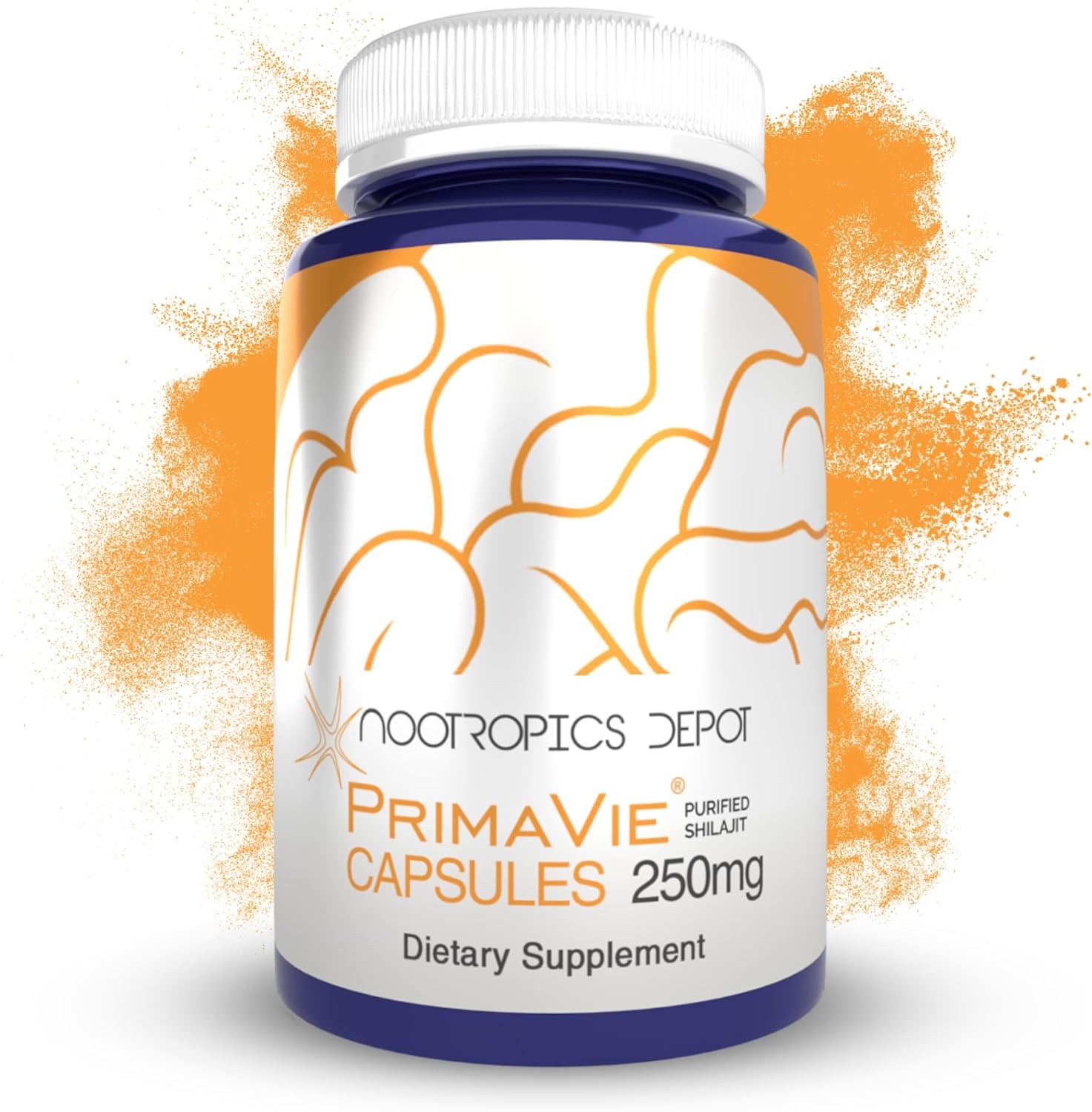 Nootropics Depot PrimaVie Shilajit bottle