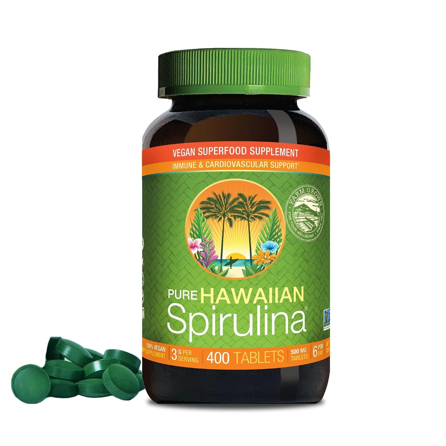 Nutrex Hawaii Pure Hawaiian Spirulina bottle
