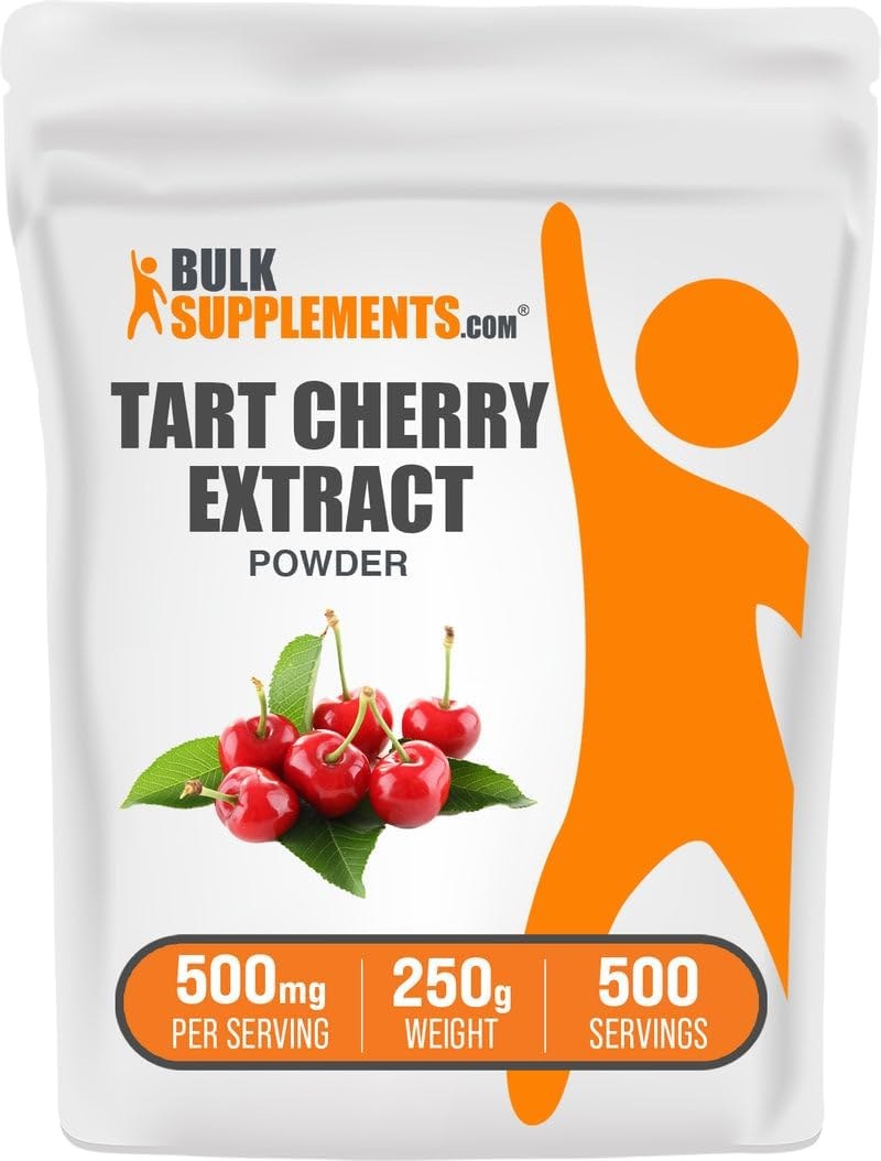 BulkSupplements Tart Cherry Extract Powder pouch