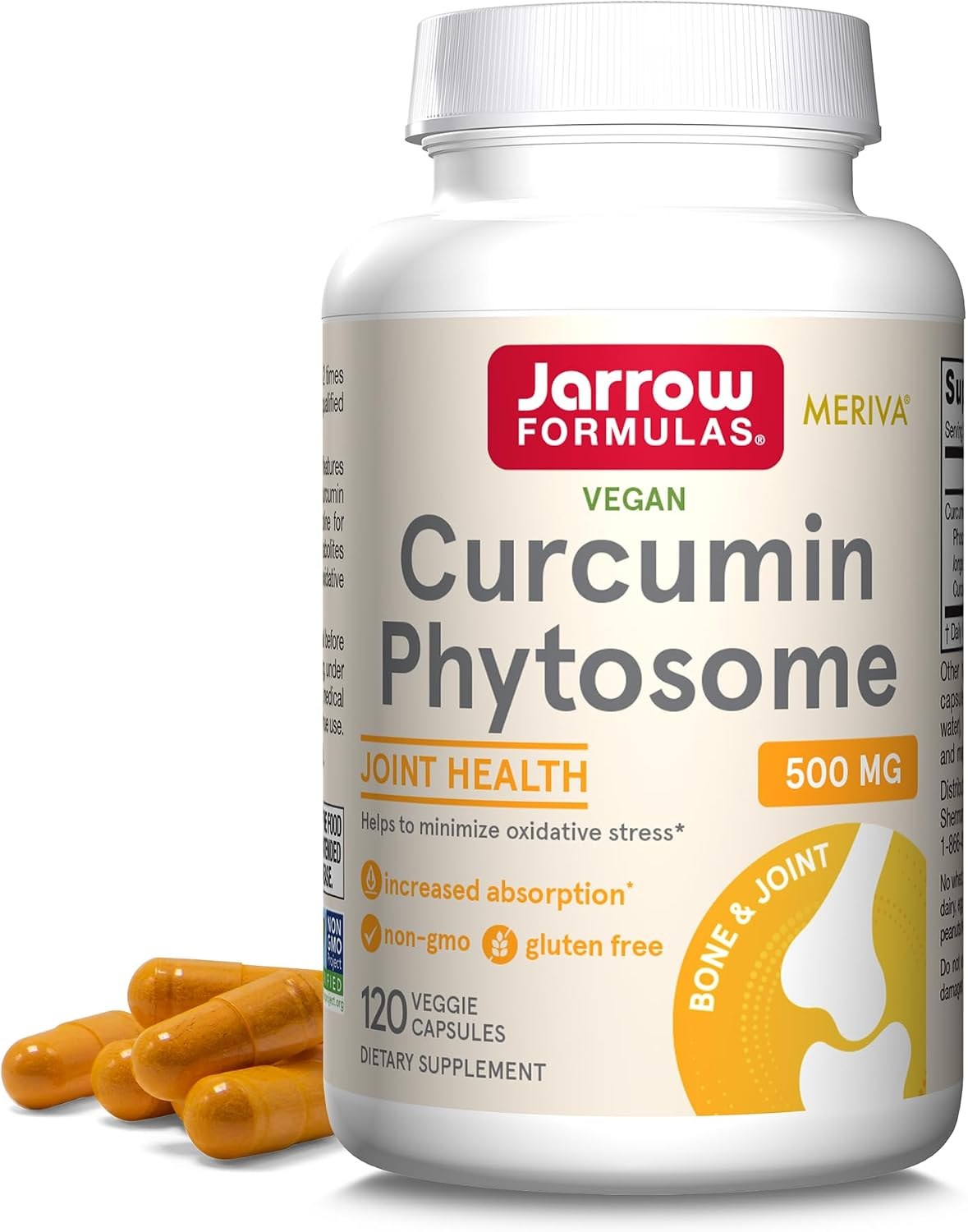 Jarrow Formulas Curcumin Phytosome bottle