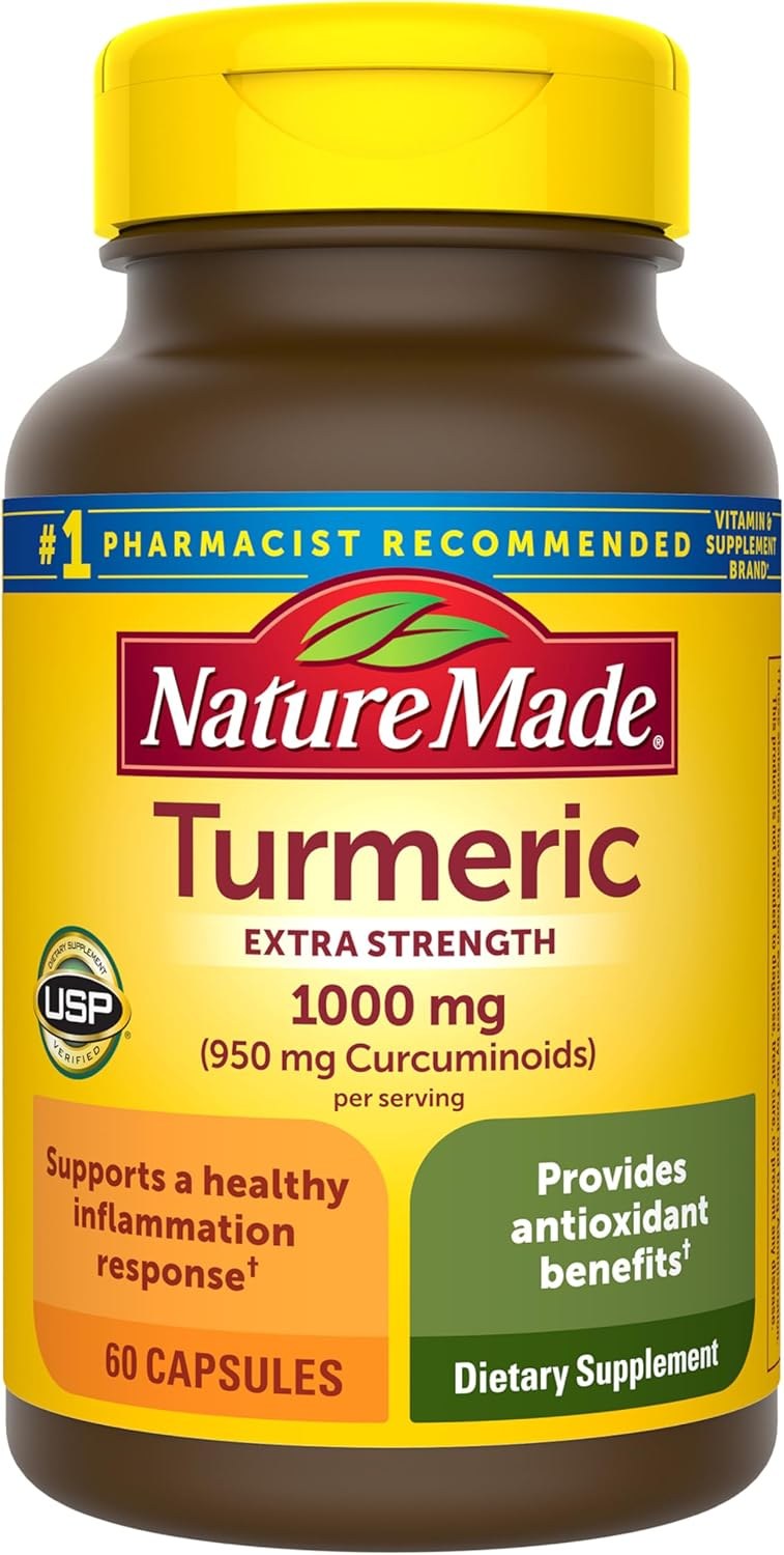 Nature Made Extra Strength Turmeric bottle