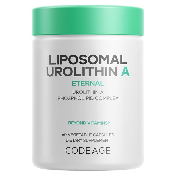 Codeage Liposomal Urolithin A 60 vegetable capsule bottle